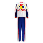 Ricky Bobby Cosplay Talladega Nights Cal Naughton Jr. Costume Racing Uniform Halloween Carnival Suit